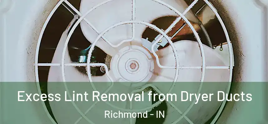  Excess Lint Removal from Dryer Ducts Richmond - IN
